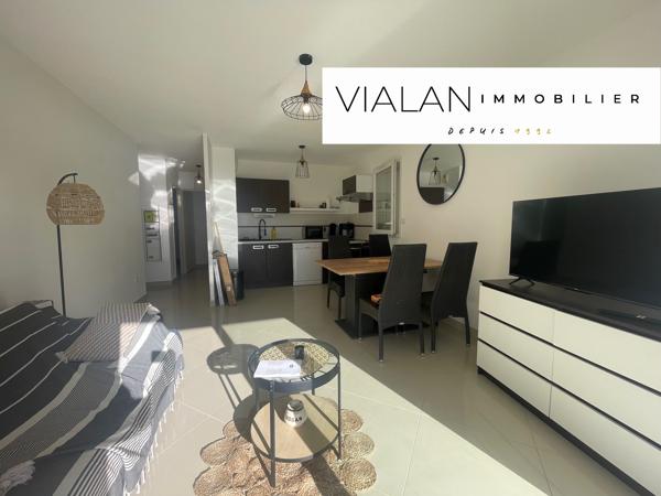 SAINT PIERRE LA MER APPARTEMENT T3 AVEC PARKING PRIVE ET SECURISE