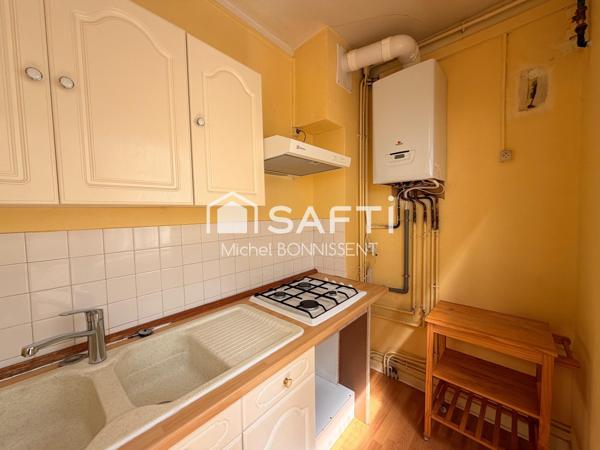 Appartement plein centre ville , rue piétonne , proximité de la place Gordaine.
