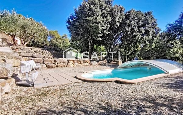 Maison de 131 m2 + piscine sur terrain de 4 450 m2