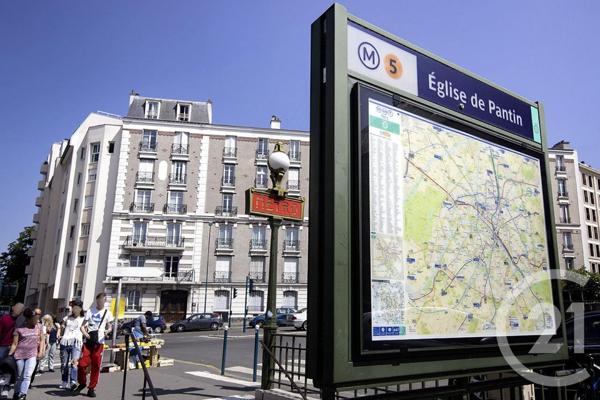 Appartement F1 à vendre  1 pièce - 27,06 m2 PANTIN - 93