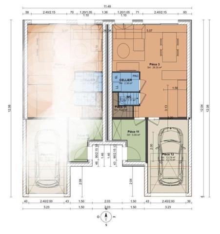 Terrain à vendre 462 m² Breuillet