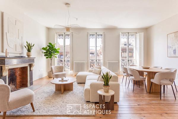 Bel appartement de caractère aux Carmes