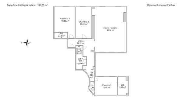 Appartement Paris 9e - ESTIENNE D'ORVES / BLANCHE