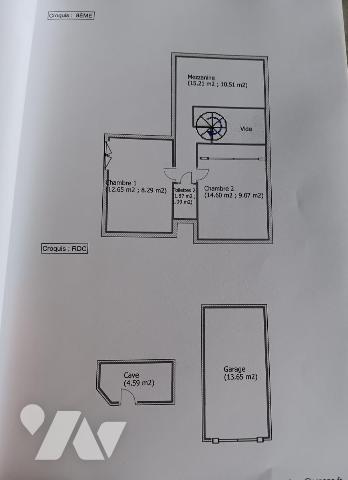Appartement T4 bis en duplex sur LONS LE SAUNIER.