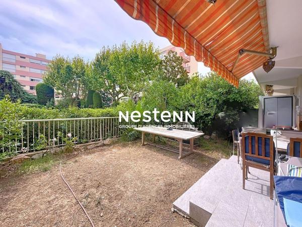 Vallauris T3 52 m2 - jardin 48 m² - parking - cave - piscine