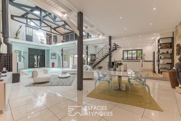 Loft avec piscine intérieure aux Chartrons