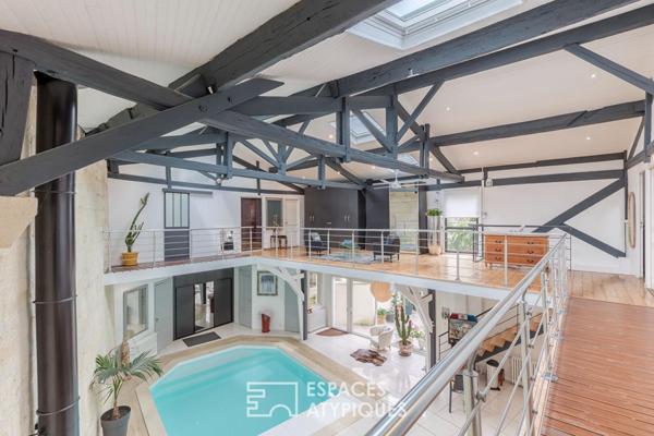Loft avec piscine intérieure aux Chartrons