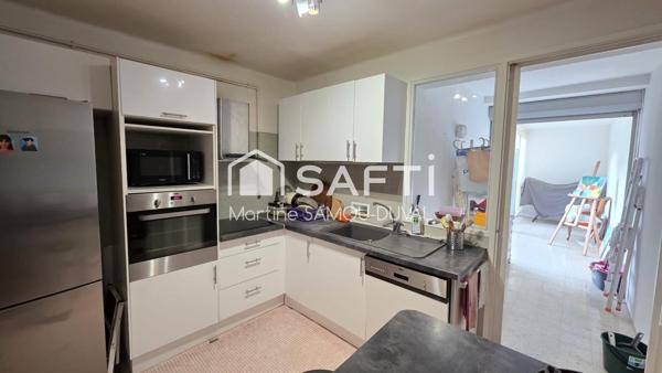 Tamaris T3 de 81m2 environ premier étage avec ascenseur dans une résidence sécurisée