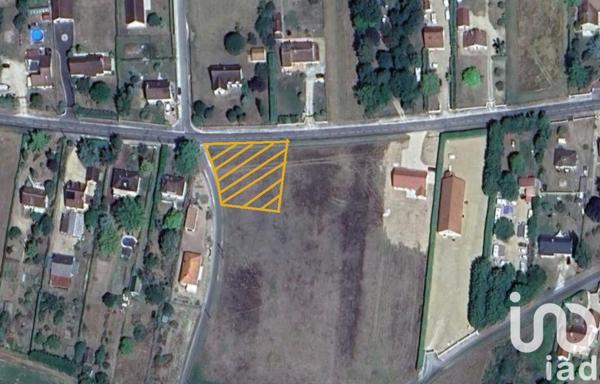 Terrain à vendre 1 075 m² Chabris