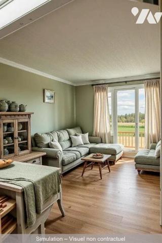 INVESTISSEMENT LOCATIF - A vendre un appartement situé au 3e étage de type T3. Cave et garage.
