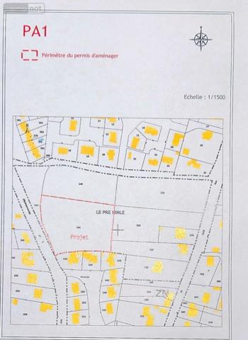 Terrain à Batir à vendre à Péaule dans le Morbihan (56130), ref : 56013-776