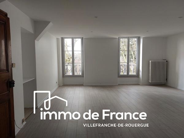 Appartement T3 de 107 m2 en deuxième étage sur le tour de ville