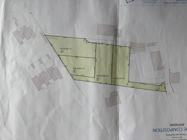 Terrain constructible proche centre ville SAUMUR