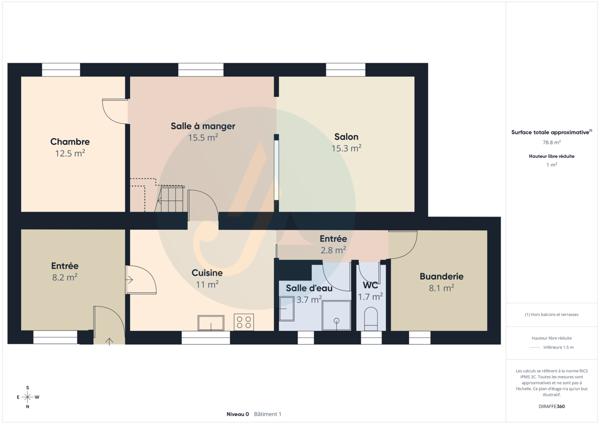 Garchy (58150) Maison sans travaux, 3 chambres, double garage sur jardin clos à Garchy