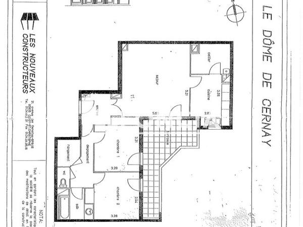 Location Appartement 4 pièces 84.9 m² - 53 RUE DE STALINGRAD Ermont 95120
