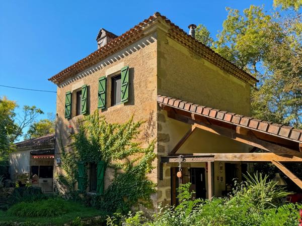 Maison à vendre 5 pièces VIC FEZENSAC (32) - Moulin rénové avec piscine – 120 m² habitables - 6632 m2 - Possibilité chambre d'hôtes