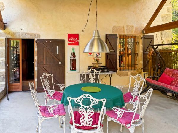 Maison à vendre 5 pièces VIC FEZENSAC (32) - Moulin rénové avec piscine – 120 m² habitables - 6632 m2 - Possibilité chambre d'hôtes