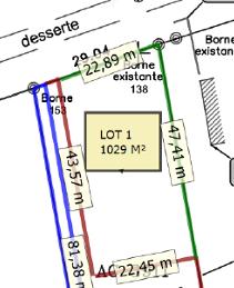 Terrain de 1029 m² à Sainte-Anne, idéal pour projet immobilier