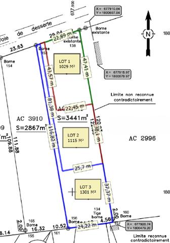 Terrain de 1029 m² à Sainte-Anne, idéal pour projet immobilier