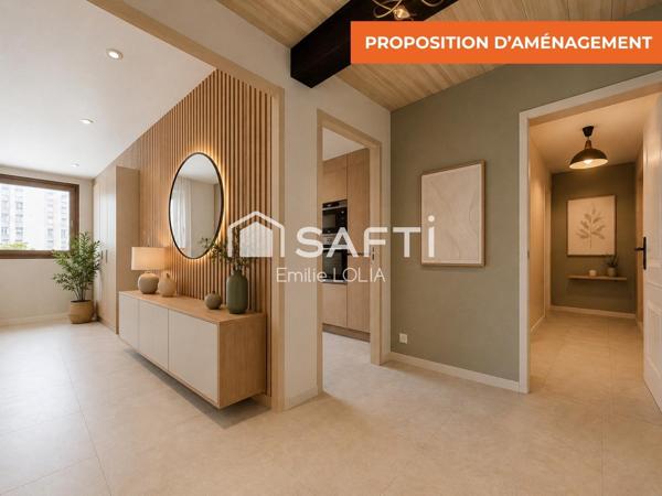 Très bel appartement à rénover selon vos goûts