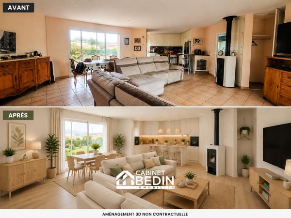 Vente Maison 7 pieces Cazaux 4 chambres
