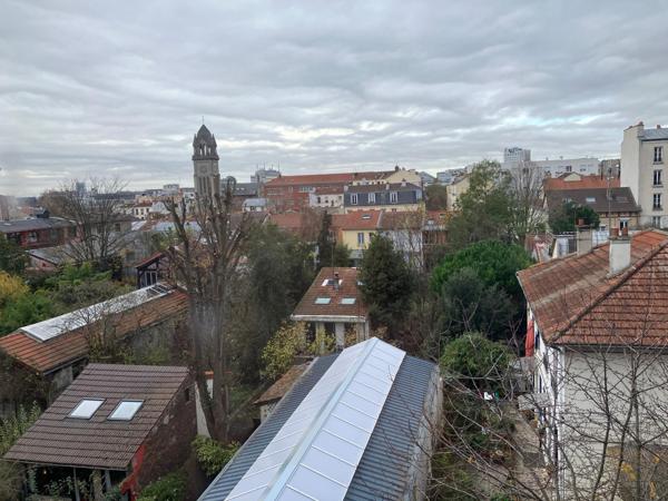 Bas Montreuil, duplex dans immeuble de caractère