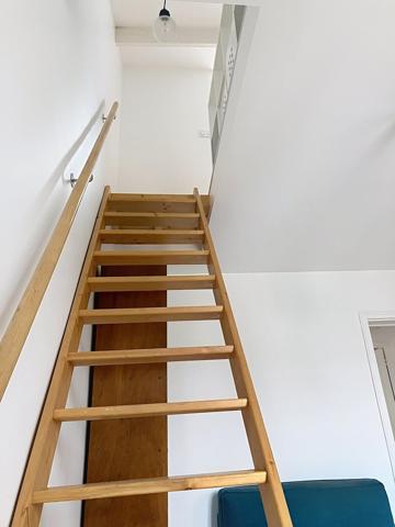 Bas Montreuil, duplex dans immeuble de caractère