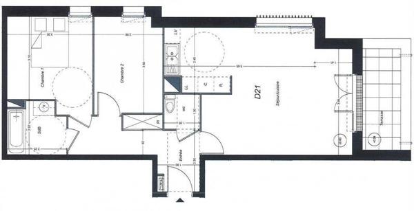 Appartement 3 pièces - 44800 Saint-Herblain -  MARCEL PAUL