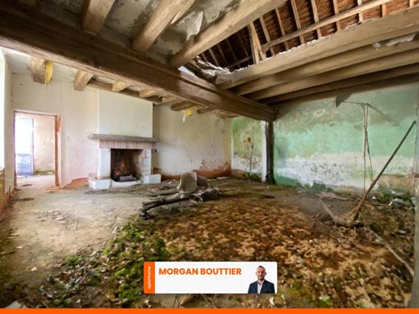 Bâtiment professionnel et Maison à vendre 3 pièces Proche de NOYANT-VILLAGES (49)