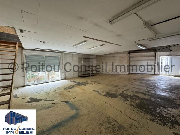 BATIMENT A VENDRE AVENUE DE PARIS NIORT 261m2 BELLE VITRINE FACILE D’ACCES