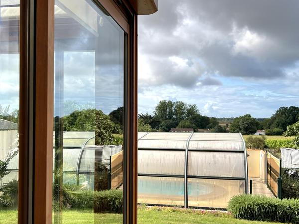 MAISON AVEC PISCINE GRAND TERRAIN ET HANGAR A 2 KMS DES PLAGES DE LONGEVILLE SUR MER