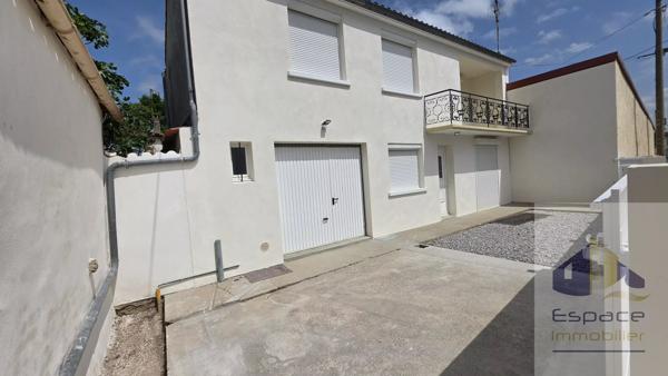 Maison 91m²  3 chambres avec cour et garage