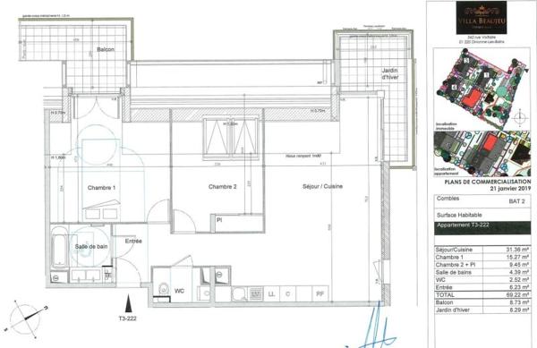 Vente / Appartement T3 à Divonne-les-Bains (01220)