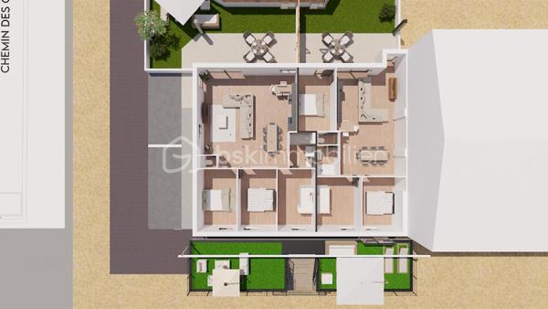 Immeuble mixte de 440 m²