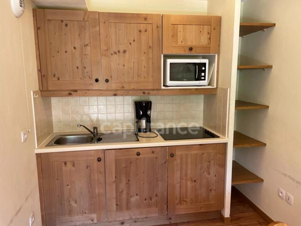 Domaine des Sybelles (73), à vendre en station de ski, T2, piscine