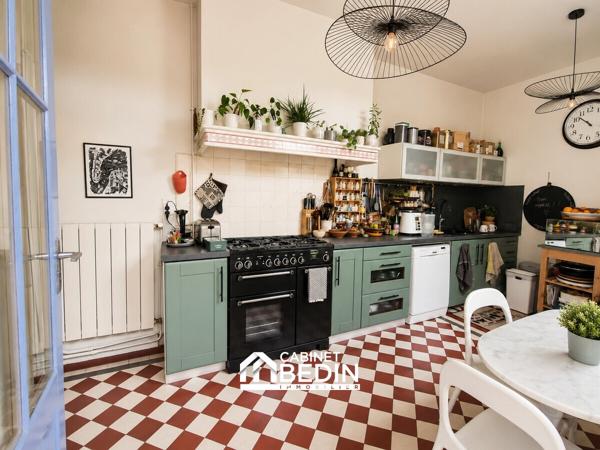 Vente Maison 6 pieces Bordeaux 3 chambres