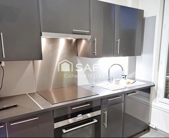 Studio lumineux de 27 m², cuisine séparée et espace nuit modulable, au cœur de Fontenay Village, à deux pas du RER