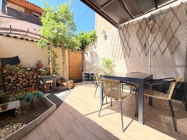 A VENDRE 84120 PERTUIS MAISON DE VILLE TYPE 3 PIECES DE 45M² AVEC COUR INTERIEUR