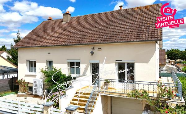 Maison, 6 chambres, sur sous-sol total avec jardin clos