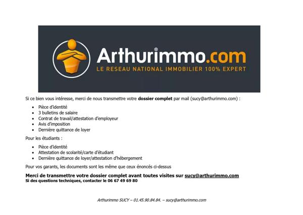 Location Appartement 2 pièces 33 m2 à Sucy-en-Brie