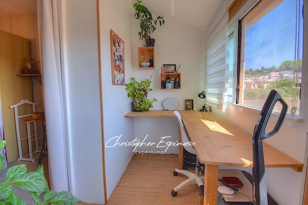 Grasse (06130) Exclusivité! Villa mitoyenne 86m2, 4 pièces, jardin, garage.