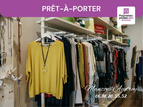 BAR SUR SEINE - BOUTIQUE PRET A PORTER 160 M²