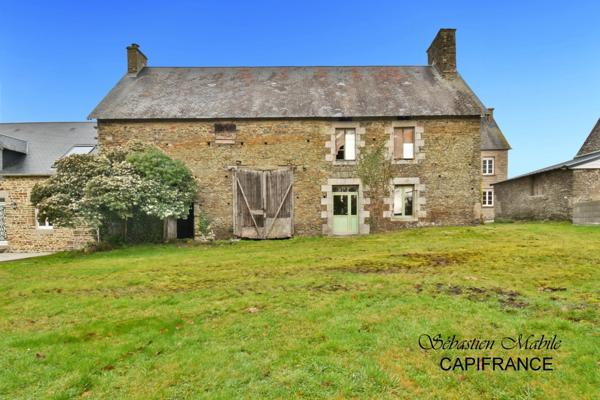 Maison rénovée + ancienne maison + (granges, écurie, étable) LES PAS-PONTORSON (50) en Baie du Mont Saint Michel