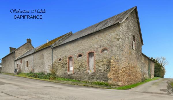 Maison rénovée + ancienne maison + (granges, écurie, étable) LES PAS-PONTORSON (50) en Baie du Mont Saint Michel