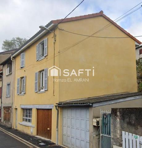 Immeuble de rapport avec extérieur, garage, ateliers, jardin, caves