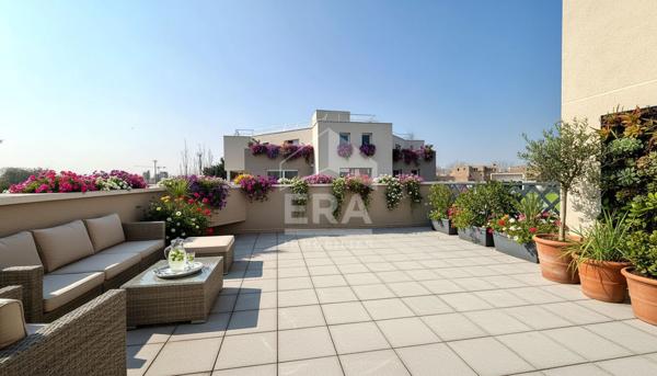 Appartement Evry 4 pièces de 80 m2 et ses 2 terrasses