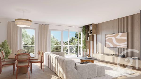 Appartement F3 à vendre  3 pièces - 56,96 m 2   LE FENOUILLER  - 85