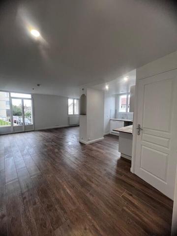 Appartement 3 pièces entièrement rénové.