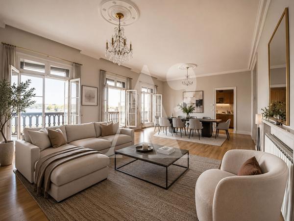 ARCHITECTURE AVEC VUE - 1800 - Appartement traversant avec ascenseur - Bordeaux