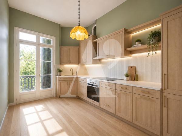 ARCHITECTURE AVEC VUE - 1800 - Appartement traversant avec ascenseur - Bordeaux